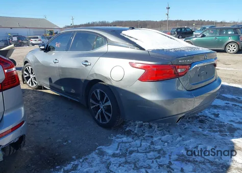 2016 Nissan Maxima 3.5 Sl из США, поврежденный, VIN 1N4AA6AP0GC904980